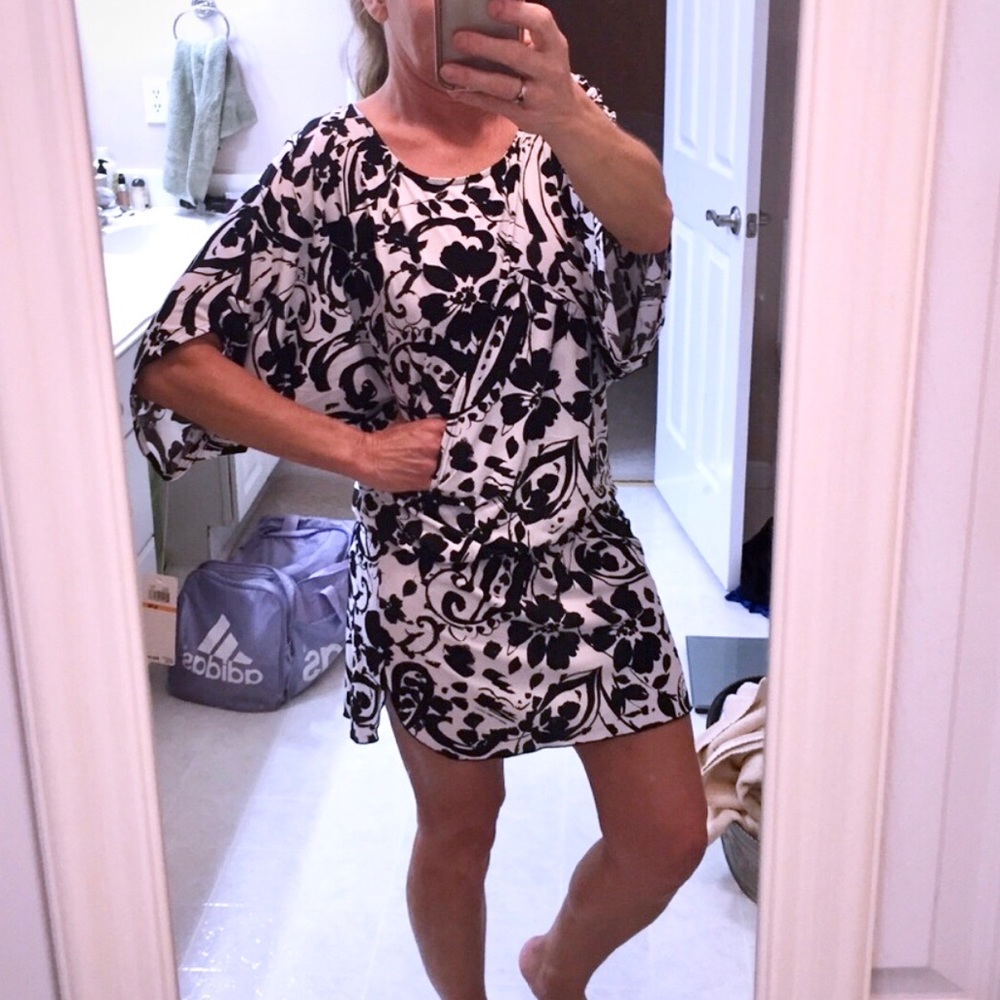 Anne Cole Antigua Caftan Cover Up/Dress/Tunic - Picture 3 of 8